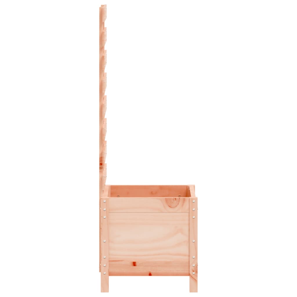 Pflanzkübel Mit Rankhilfe 39X39,5X114 Cm Massivholz Douglasie