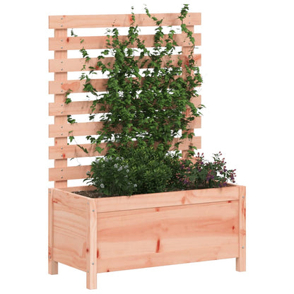 Pflanzkübel Mit Rankhilfe 79X39,5X114 Cm Massivholz Douglasie
