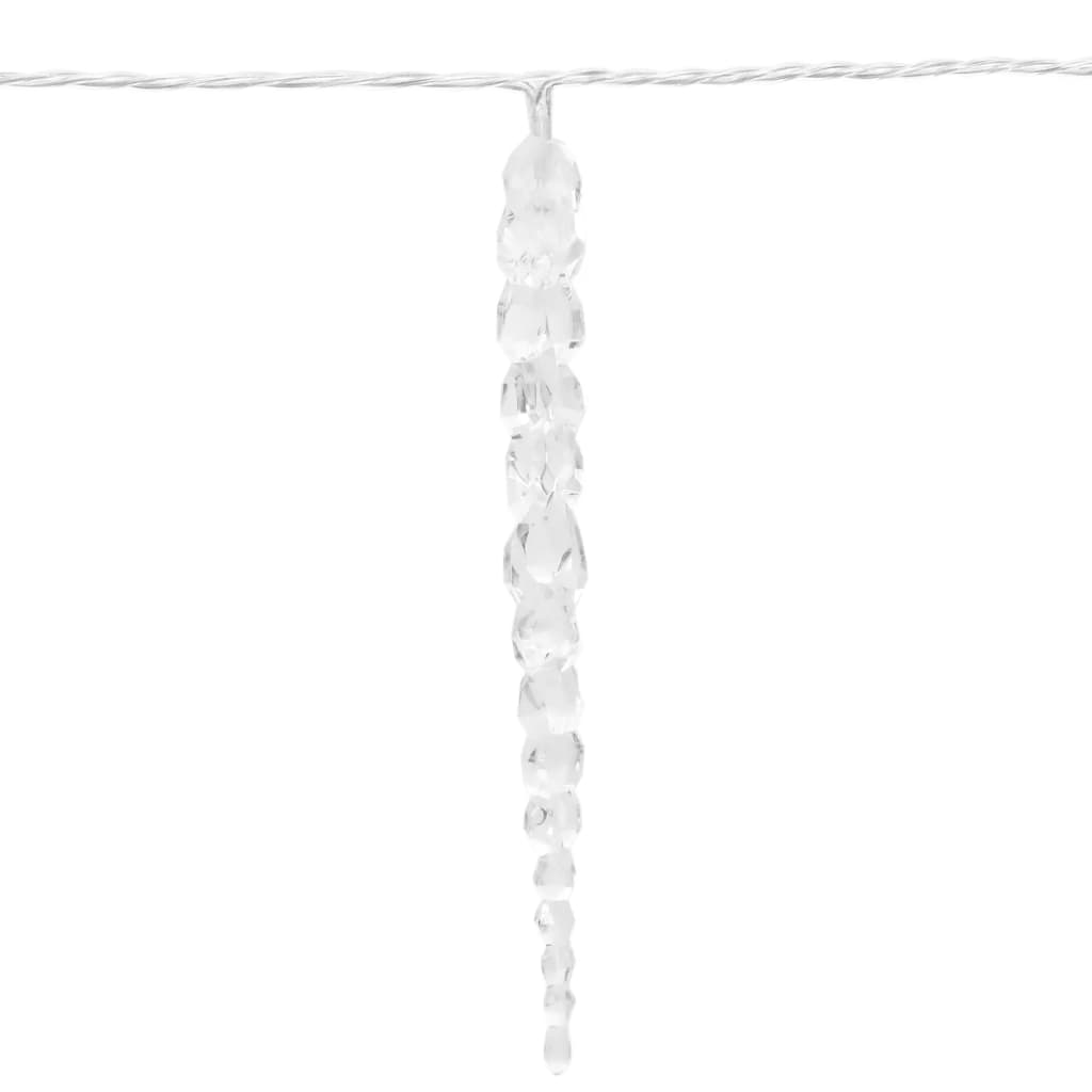 Eiszapfen-Lichterkette 200 Leds 20 M Acryl Pvc