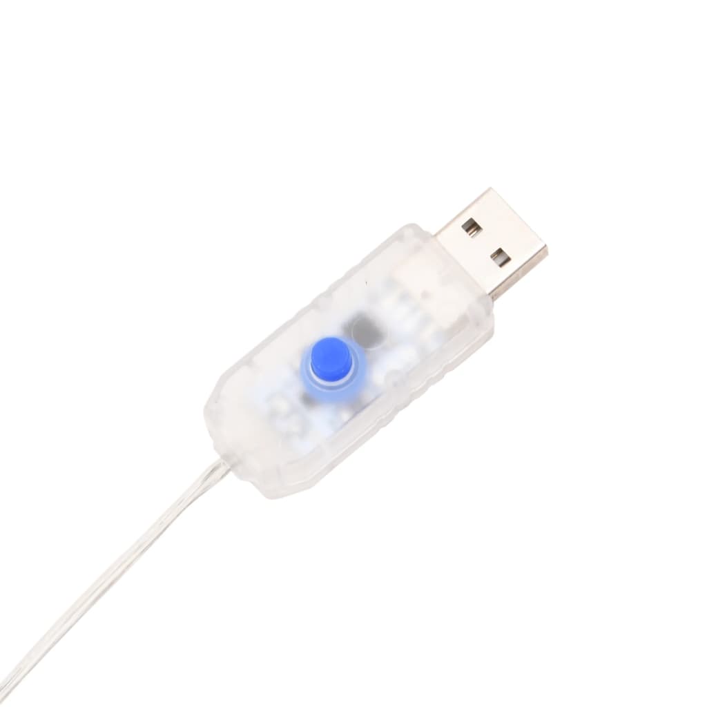 Eiszapfen-Lichterkette 200 Leds 20 M Acryl Pvc