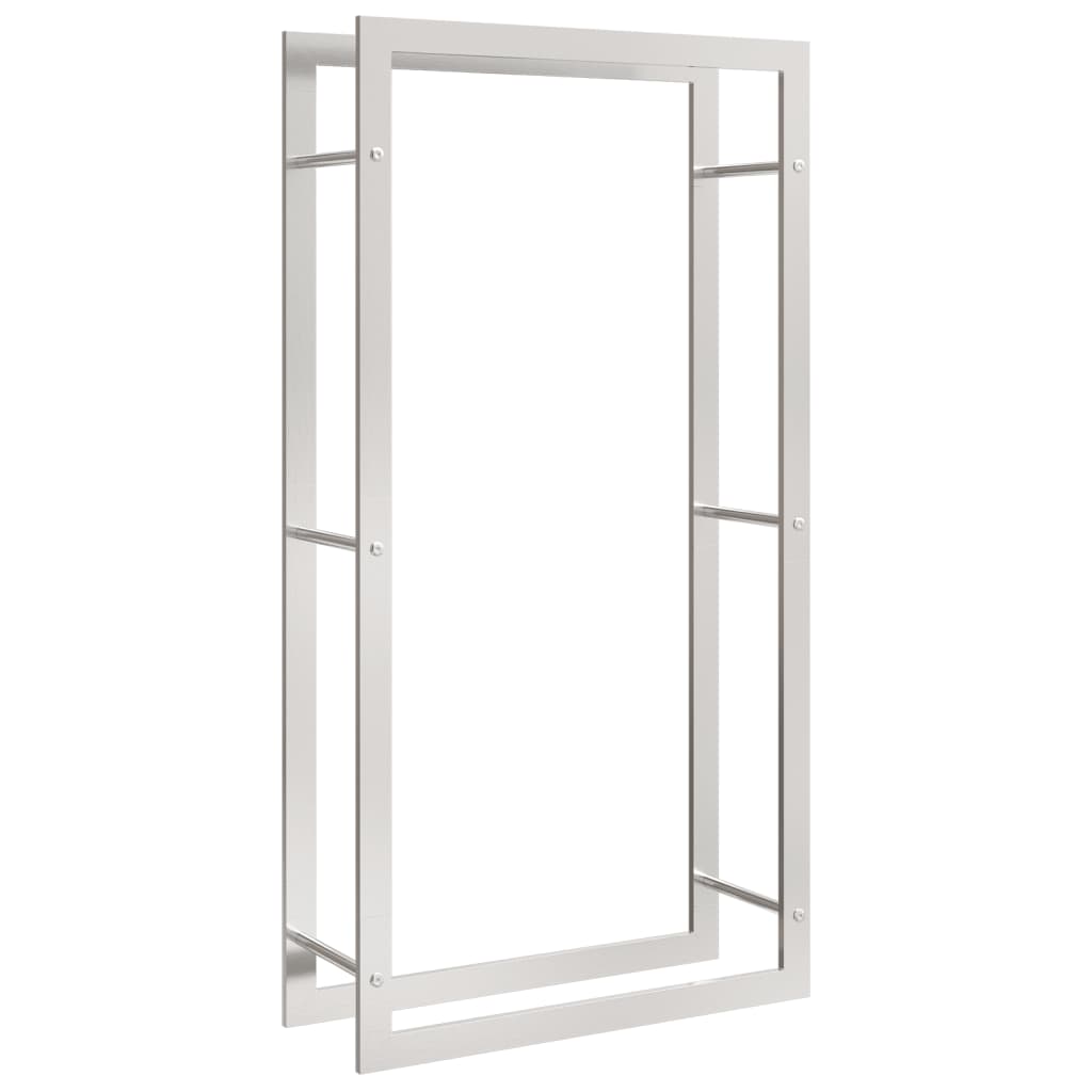 Brennholzregal 80X28X154 Cm Edelstahl