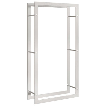 Brennholzregal 80X28X154 Cm Edelstahl