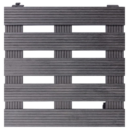 Pflanzenroller 4 Stk. 30X30X7,5 Cm Wpc