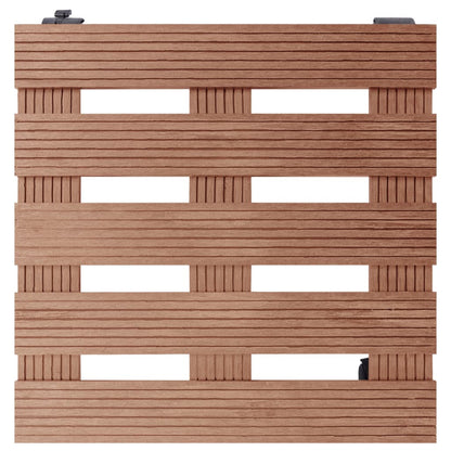Pflanzenroller 4 Stk. 30X30X7,5 Cm Wpc