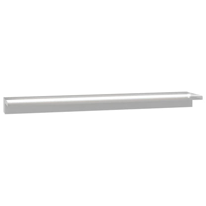 Pool-Wasserfall Mit Leds Edelstahl 110 Cm