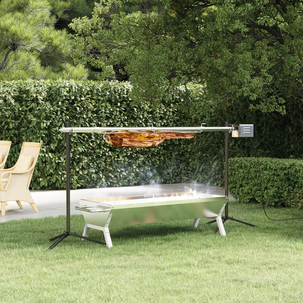 Rotisserie-Grill Automatisch Edelstahl