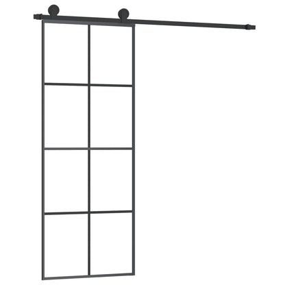 Schiebetür Mit Beschlag Esg-Glas & Aluminium