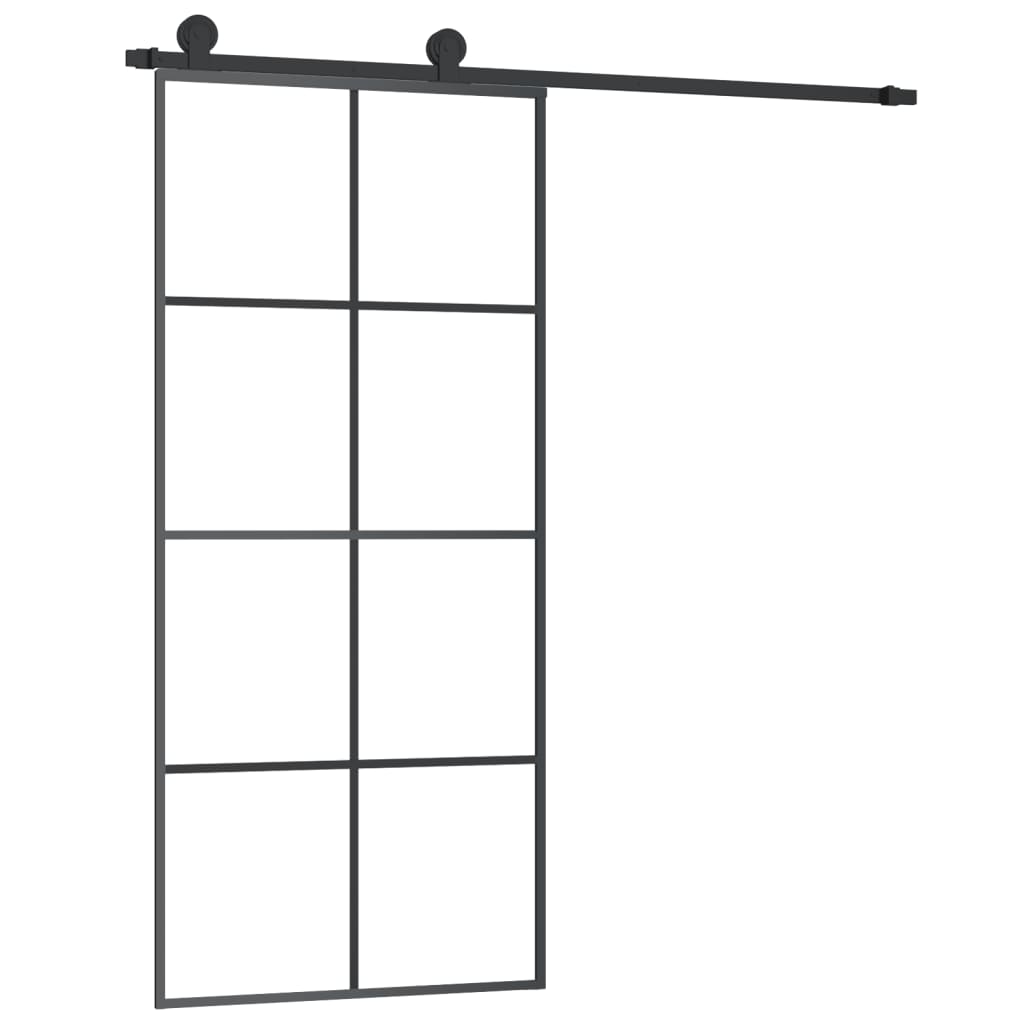 Schiebetür Mit Beschlag Esg-Glas & Aluminium