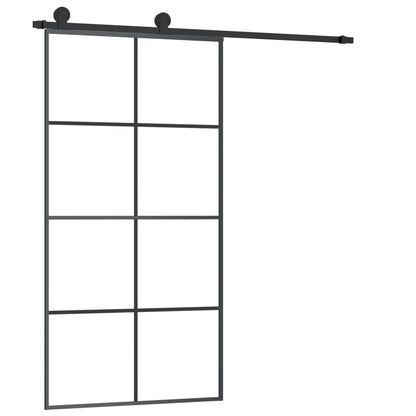 Schiebetür Mit Beschlag 102,5X205 Cm Esg-Glas & Aluminium