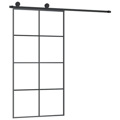 Schiebetür Mit Beschlag 102,5X205 Cm Esg-Glas & Aluminium