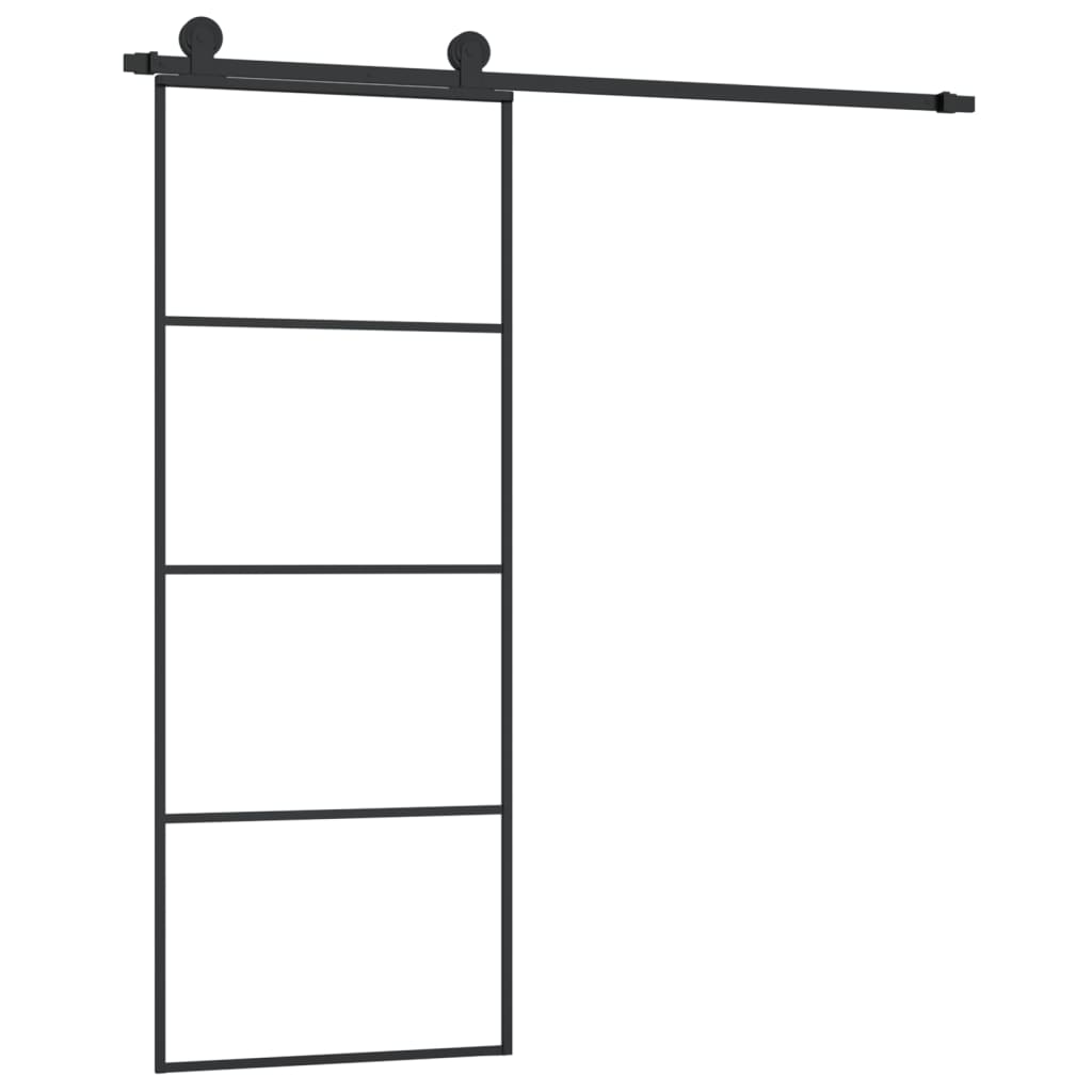 Schiebetür Mit Beschlag Esg-Glas & Aluminium