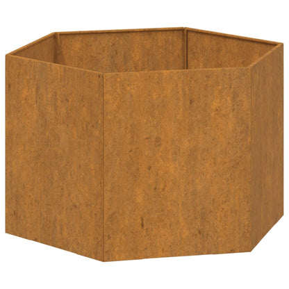 Pflanzkübel Rostig 60X60X45 Cm Cortenstahl