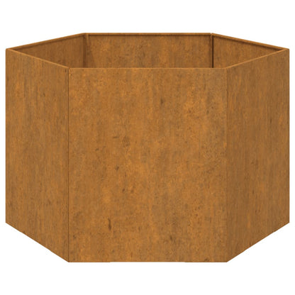 Pflanzkübel Rostig 60X60X45 Cm Cortenstahl
