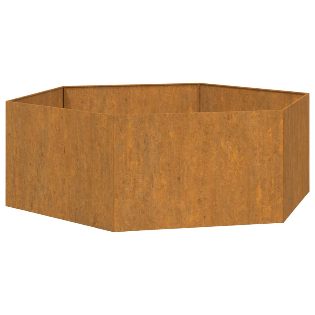 Pflanzkübel Rostig 138X120X45 Cm Cortenstahl