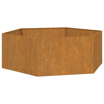 Pflanzkübel Rostig 138X120X45 Cm Cortenstahl