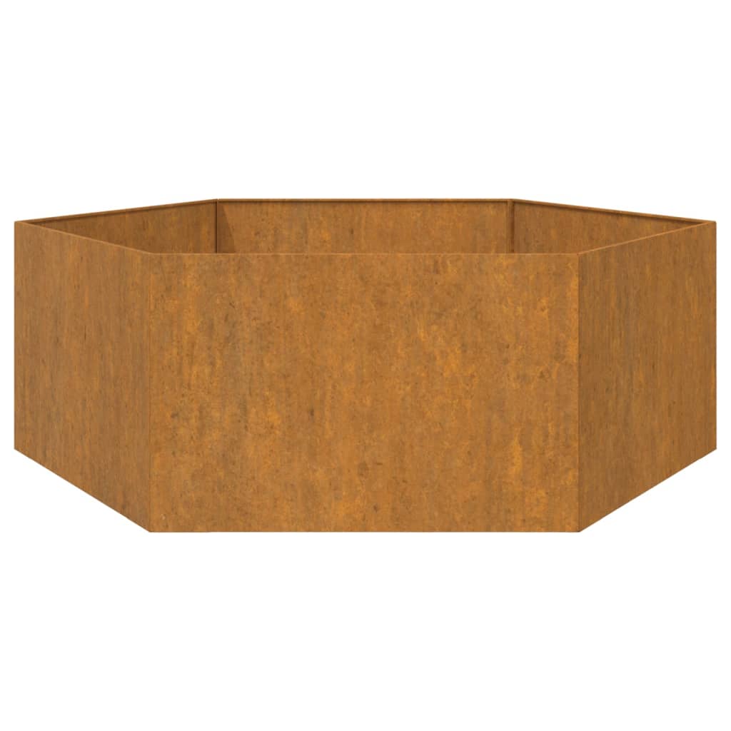 Pflanzkübel Rostig 138X120X45 Cm Cortenstahl