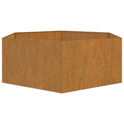 Pflanzkübel Rostig 138X120X45 Cm Cortenstahl