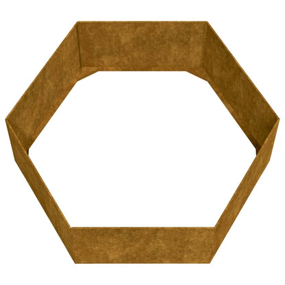 Pflanzkübel Rostig 138X120X45 Cm Cortenstahl