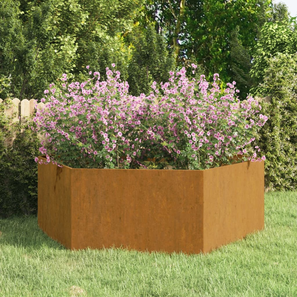 Pflanzkübel Rostig 138X120X45 Cm Cortenstahl