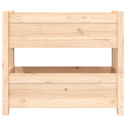 Pflanzkübel 77X25X66 Cm Massivholz Kiefer