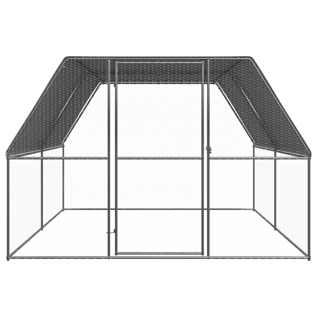 Outdoor-Hühnerkäfig Verzinkter Stahl