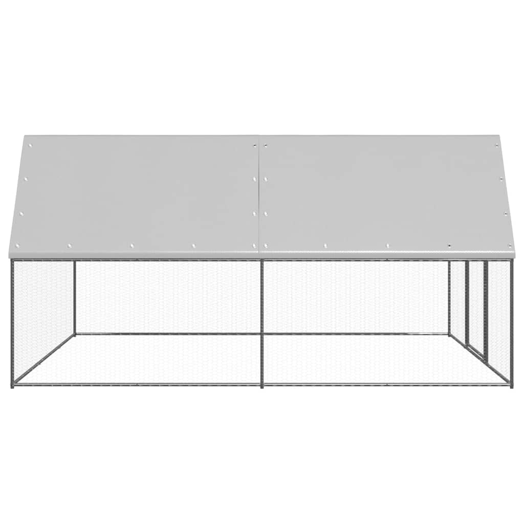 Outdoor-Hühnerkäfig Verzinkter Stahl