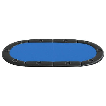 Poker-Tischauflage Klappbar 10 Spieler 208X106X3 Cm