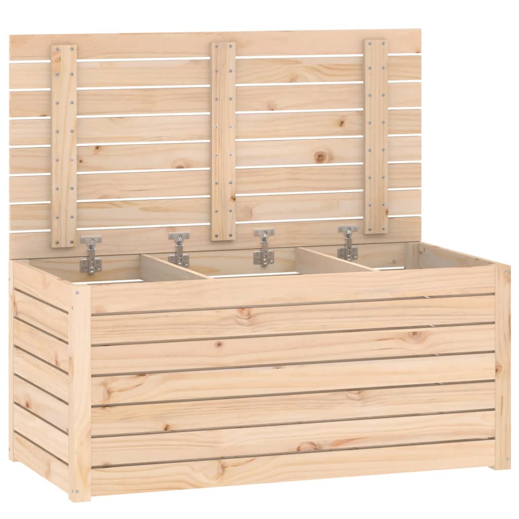 Gartenbox 101X50,5X46,5 Cm Massivholz Kiefer