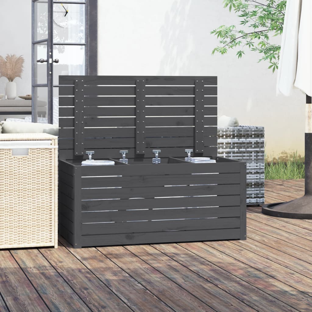 Gartenbox 101X50,5X46,5 Cm Massivholz Kiefer
