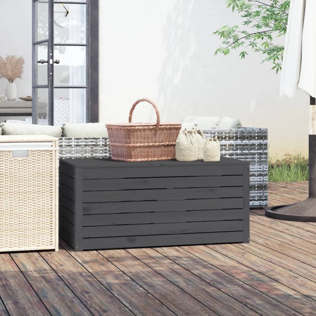 Gartenbox 101X50,5X46,5 Cm Massivholz Kiefer
