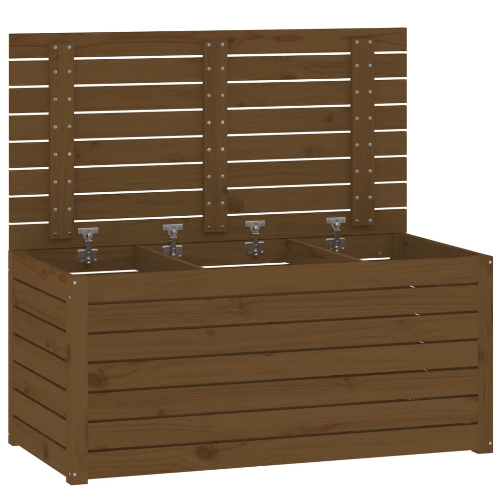 Gartenbox 101X50,5X46,5 Cm Massivholz Kiefer