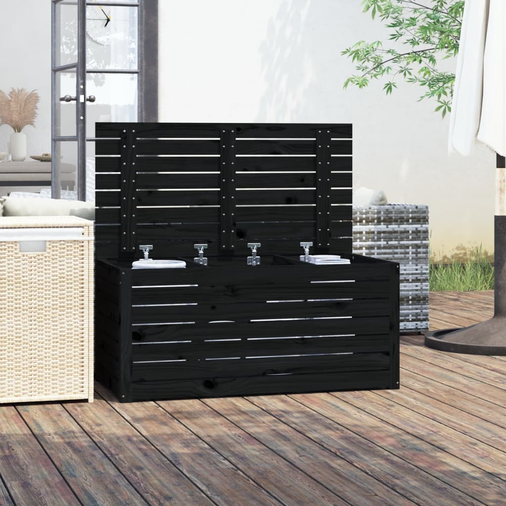 Gartenbox 101X50,5X46,5 Cm Massivholz Kiefer