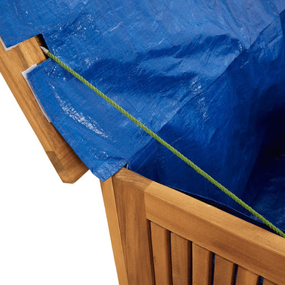 Gartenbox 75X75X58 Cm Massivholz Akazie