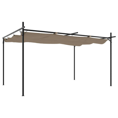 Pergola Mit Schiebedach 395X292X230 Cm