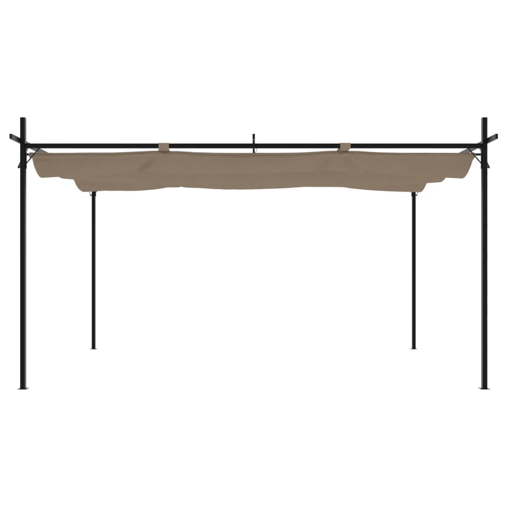 Pergola Mit Schiebedach 395X292X230 Cm