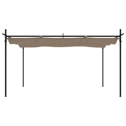 Pergola Mit Schiebedach 395X292X230 Cm
