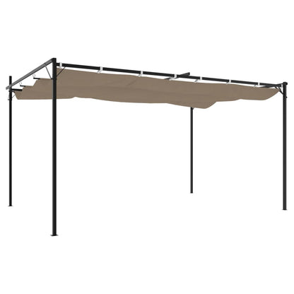 Pergola Mit Schiebedach 395X292X230 Cm