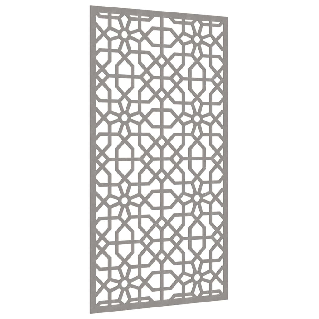 Garten-Wanddeko 105X55 Cm Cortenstahl Maurisches Design