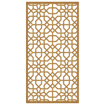 Garten-Wanddeko 105X55 Cm Cortenstahl Maurisches Design
