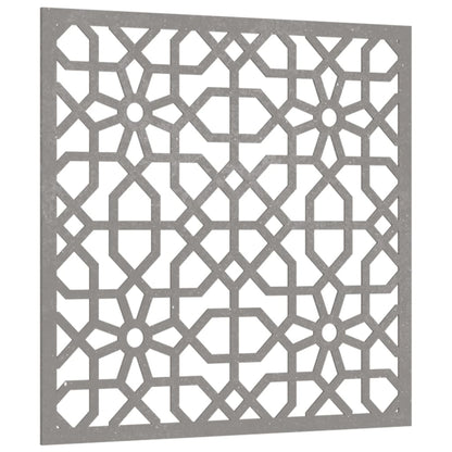 Garten-Wanddeko 55X55 Cm Cortenstahl Maurisches Design