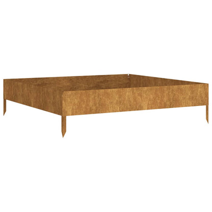 Hochbeet 100X100X26 Cm Cortenstahl