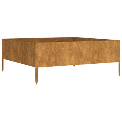 Hochbeet 100X100X41 Cm Cortenstahl