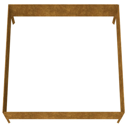 Hochbeet 100X100X41 Cm Cortenstahl
