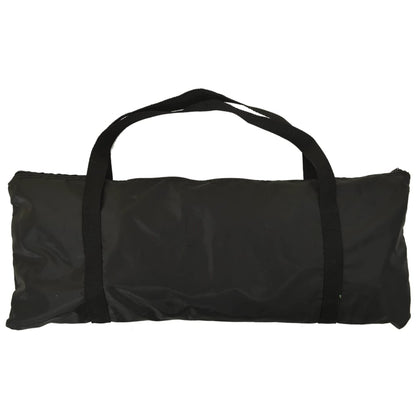 Fußball-Rebounder Schwarz Und Gelb 183X85X120 Cm Polyester