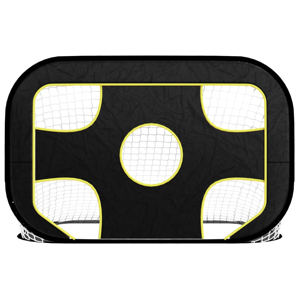 Fußballtor Mit Torwand 120X80X80 Cm Polyester