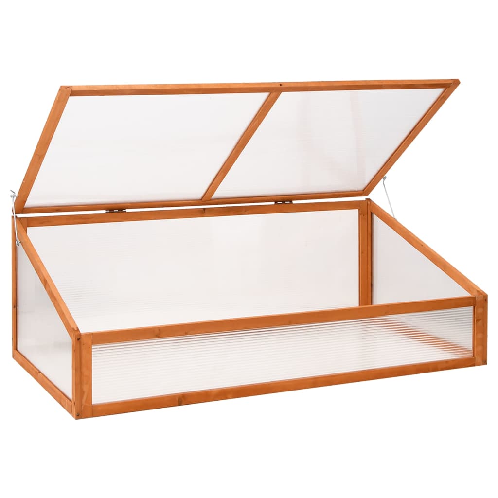 Gewächshaus 110X56X39 Cm Tannenholz