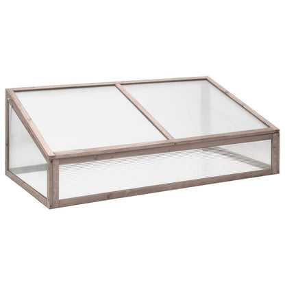 Gewächshaus 110X56X39 Cm Tannenholz