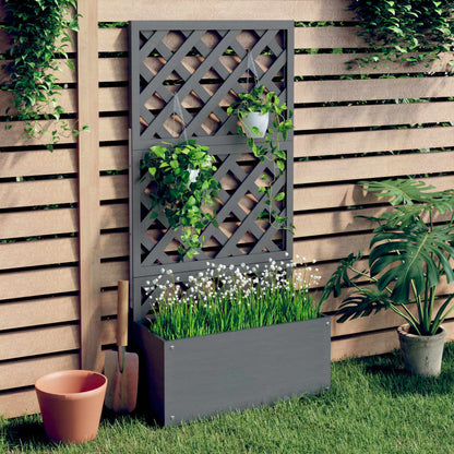 Blumenkästen Mit Rankgittern 2 Stk. Wpc