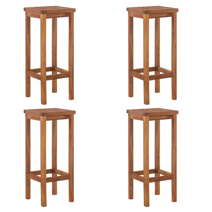 5-Tlg. Gartenbar-Set Massivholz Akazie