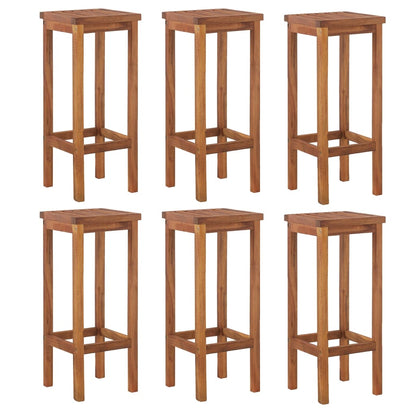 7-Tlg. Gartenbar-Set Massivholz Akazie